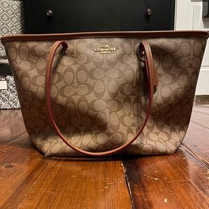 Coach Signature Tote Bag